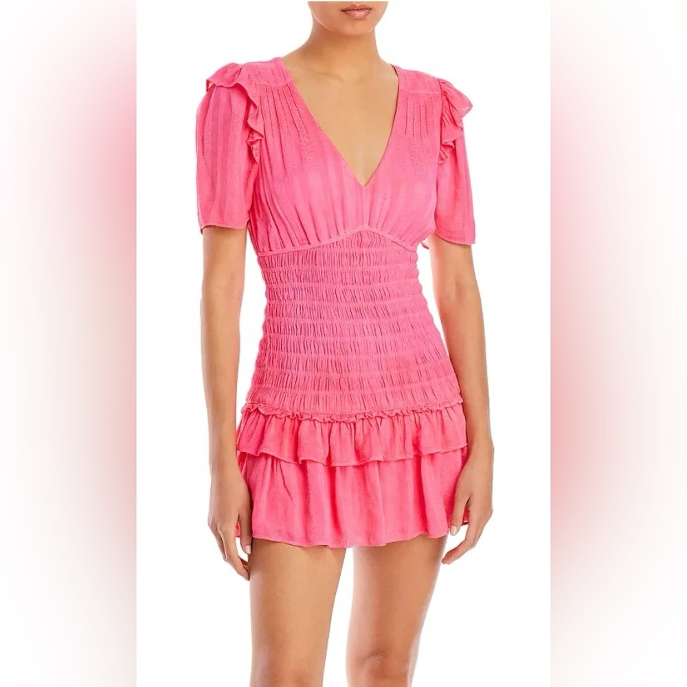 Love Shack Fancy- Rena Dress- Watermelon Ice size large‎ NWT